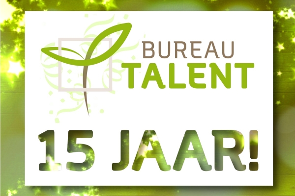 Save-the-date: Evenementen 15 jaar Bureau Talent