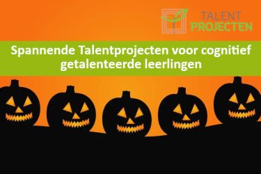 Vier Halloween met de Talentprojecten